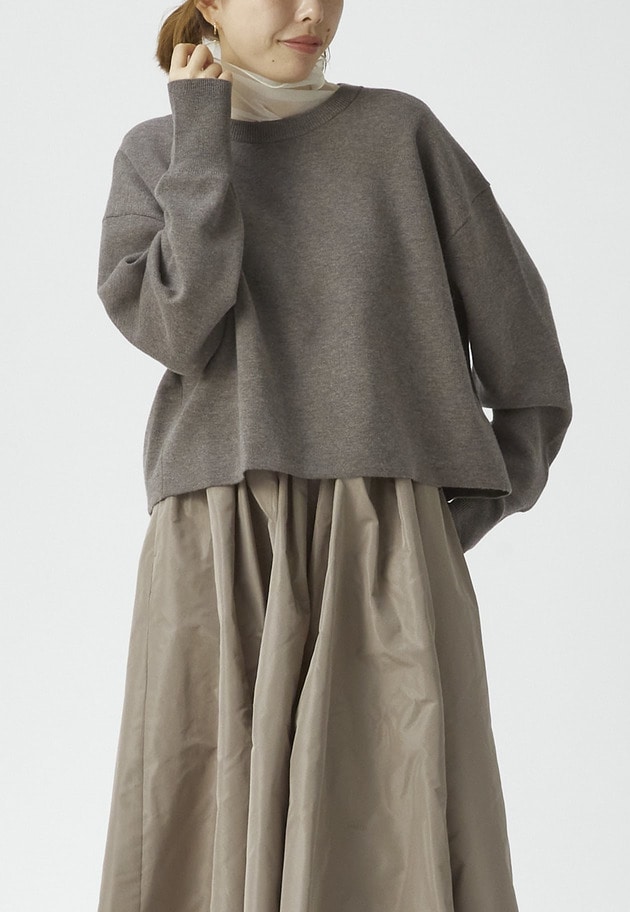 【追加】シアーハイネックカットソー 詳細画像 Offwhite 6