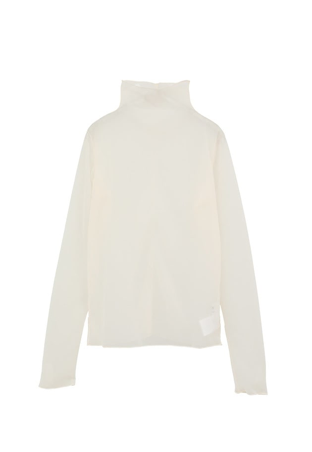 【追加】シアーハイネックカットソー 詳細画像 Offwhite 9