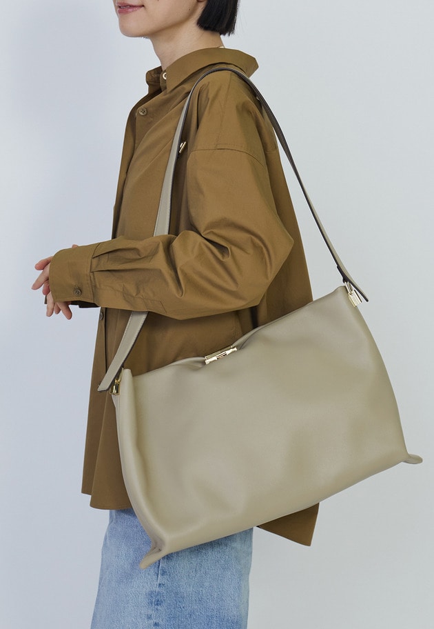 【予約】＜PUNTI（プンティ）＞"GRAFT-TOTE”トートバッグ 詳細画像 Ivory 1