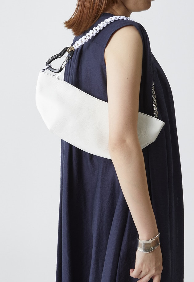 ＜NOMADIS (ノマディス)＞YACHT ショルダーバッグ 詳細画像 White 2