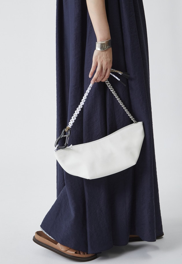 ＜NOMADIS (ノマディス)＞YACHT ショルダーバッグ 詳細画像 White 3