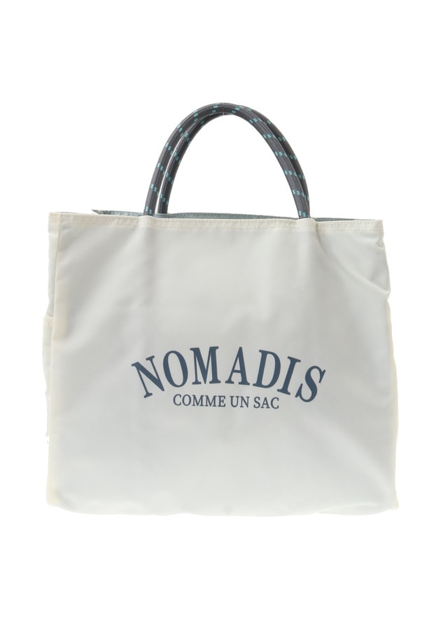 ＜NOMADIS (ノマディス)＞別注SAC2 WIDEトートバッグ 詳細画像 White 16