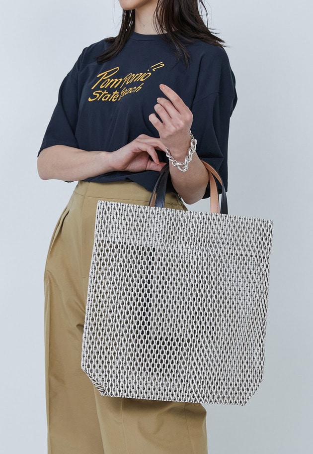 【追加】＜MARY AL TERNA (メアリ オル ターナ)＞"GAP”トートバッグ 詳細画像 Black 2