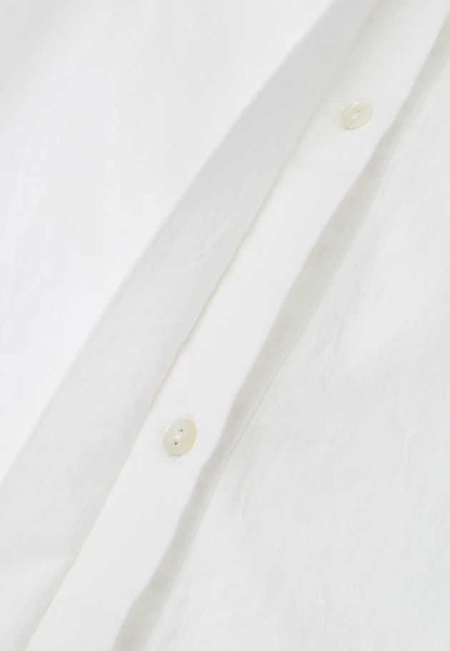 ＜normment（ノーメント）＞コットンボイルレースブラウス 詳細画像 White 16