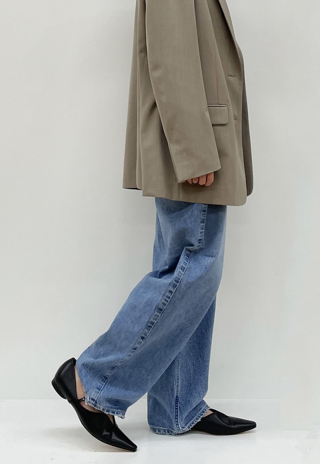 ＜upper hights / アッパーハイツ＞“THE GARNET”デニムパンツ 詳細画像 Light blue 12