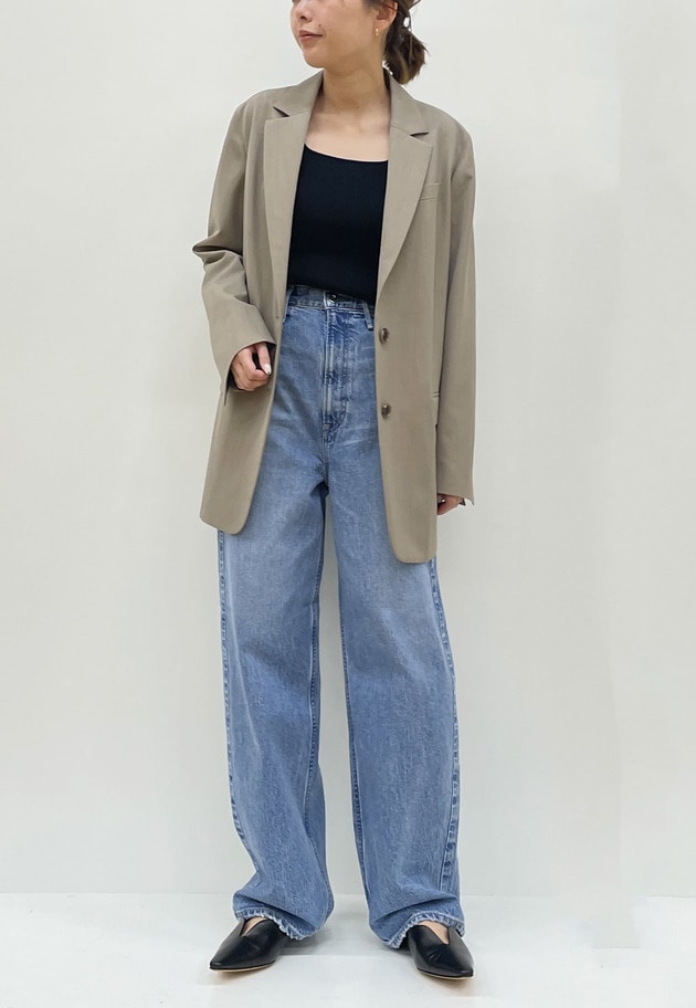 ＜upper hights / アッパーハイツ＞“THE GARNET”デニムパンツ 詳細画像 Light blue 13