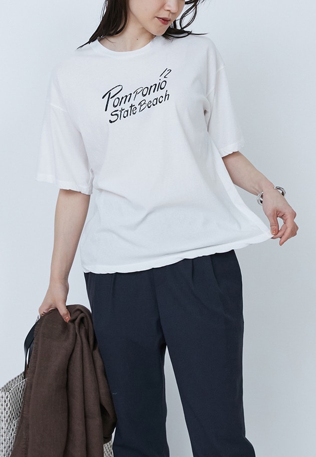 ＜TICCA（ティッカ）＞ロゴTシャツ 詳細画像 White 1