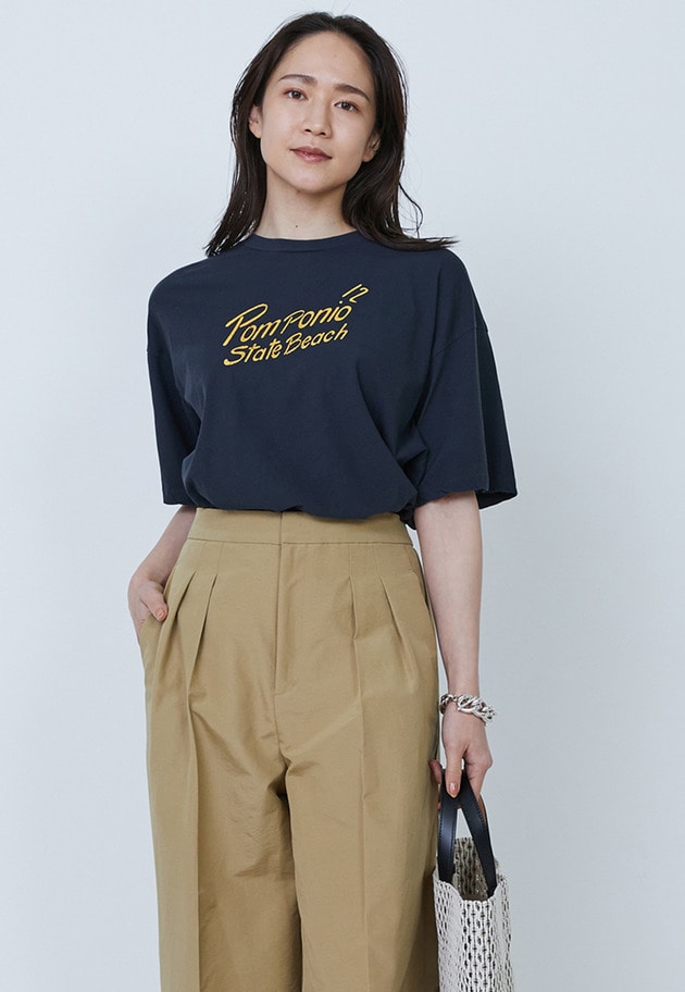 ＜TICCA（ティッカ）＞ロゴTシャツ 詳細画像 Navy 1