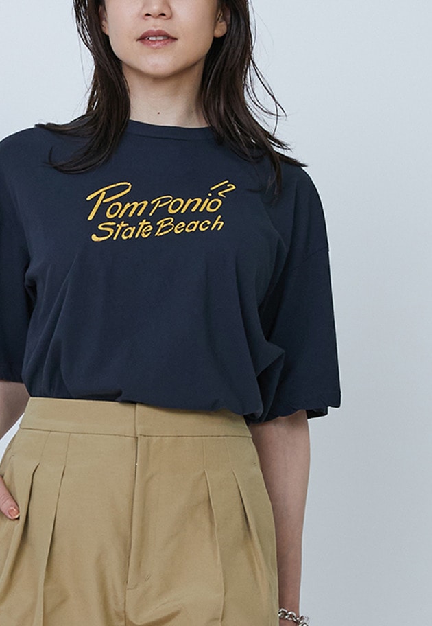 ＜TICCA（ティッカ）＞ロゴTシャツ 詳細画像 Navy 2