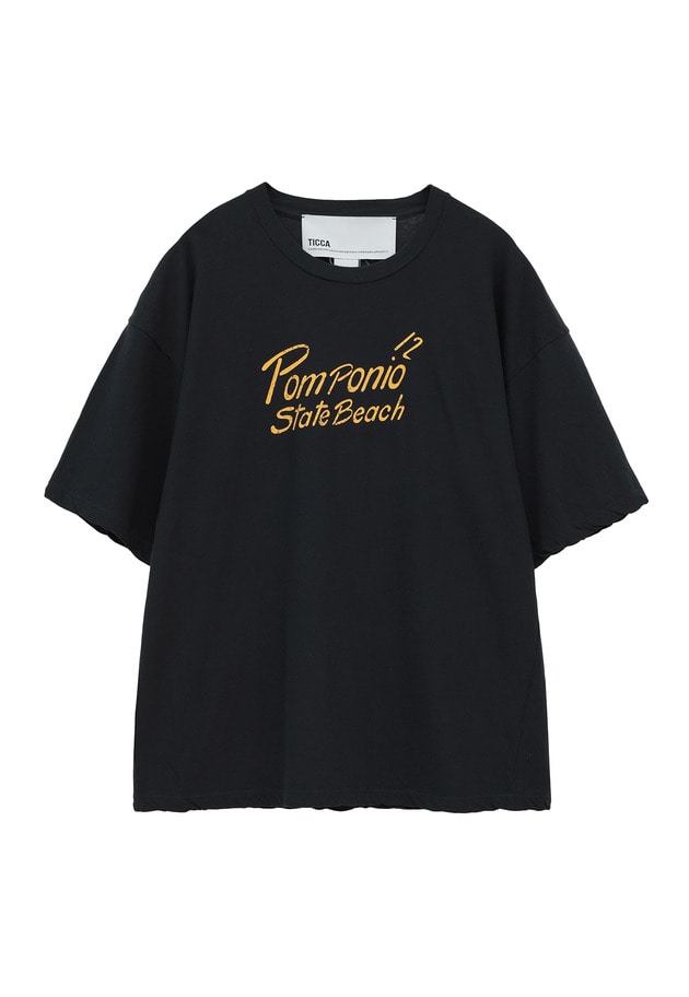 ＜TICCA（ティッカ）＞ロゴTシャツ 詳細画像 Navy 6