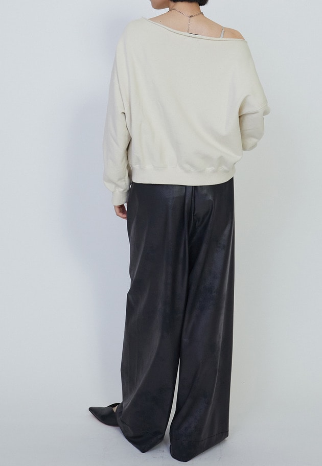 ＜COGTHEBIGSMOKE (コグザビッグスモーク)＞“ALISON” TROUSERS パンツ 詳細画像 Black 5