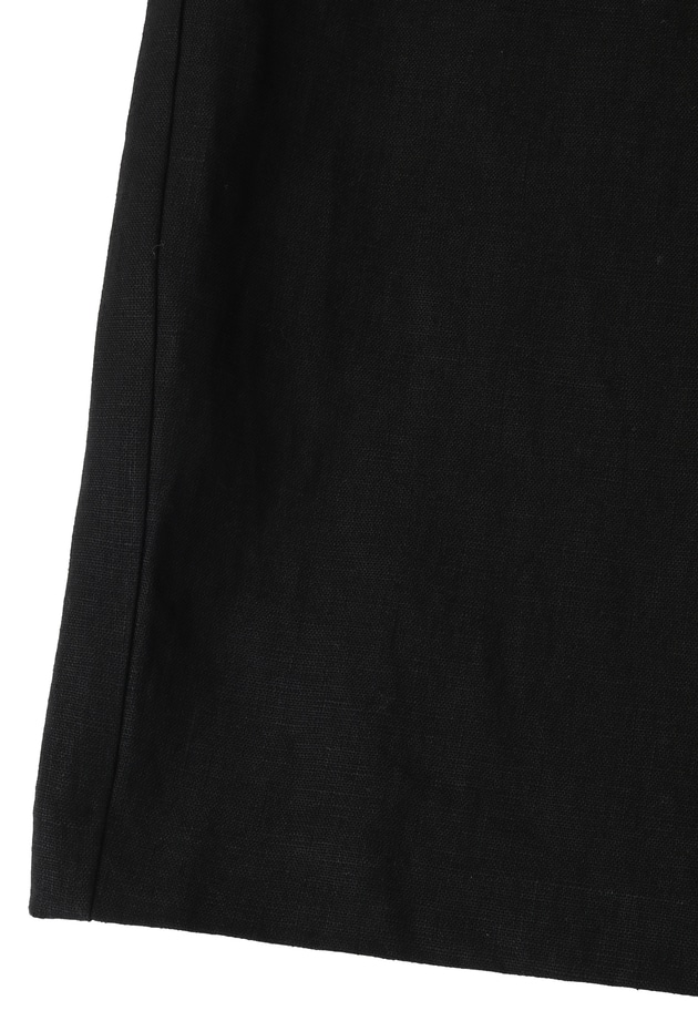 高密度リネンキャミドレス 詳細画像 Black 17