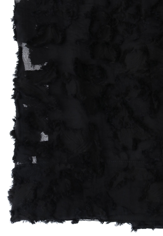 フラワージャガードワンピース 詳細画像 Black 15
