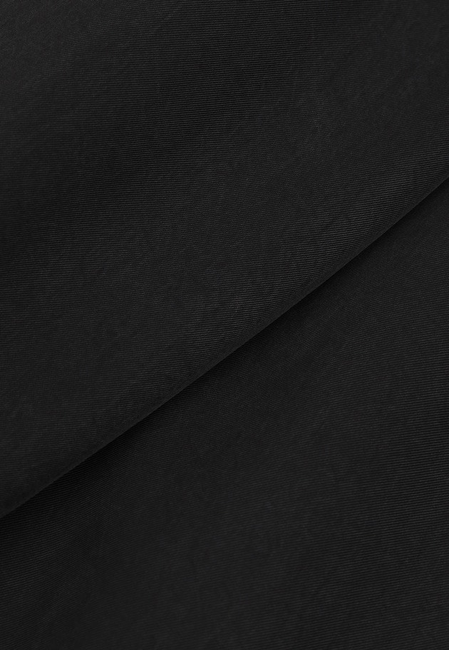 キュプラフィブリルシャツワンピース 詳細画像 Black 6