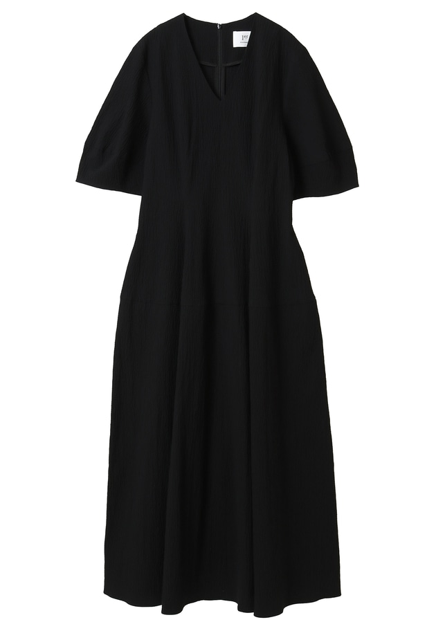 【予約】コットンサッカーフォルムワンピース 詳細画像 Black 11