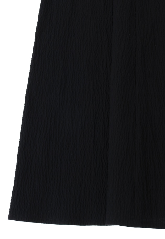 【予約】コットンサッカーフォルムワンピース 詳細画像 Black 15
