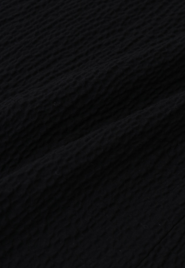 【予約】コットンサッカーフォルムワンピース 詳細画像 Black 18