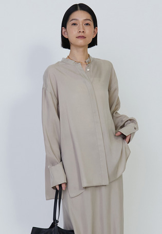 【新色追加】キュプラフィブリルシャツ