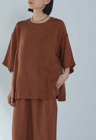 【リニューアル】キュプラフィブリルＴブラウス