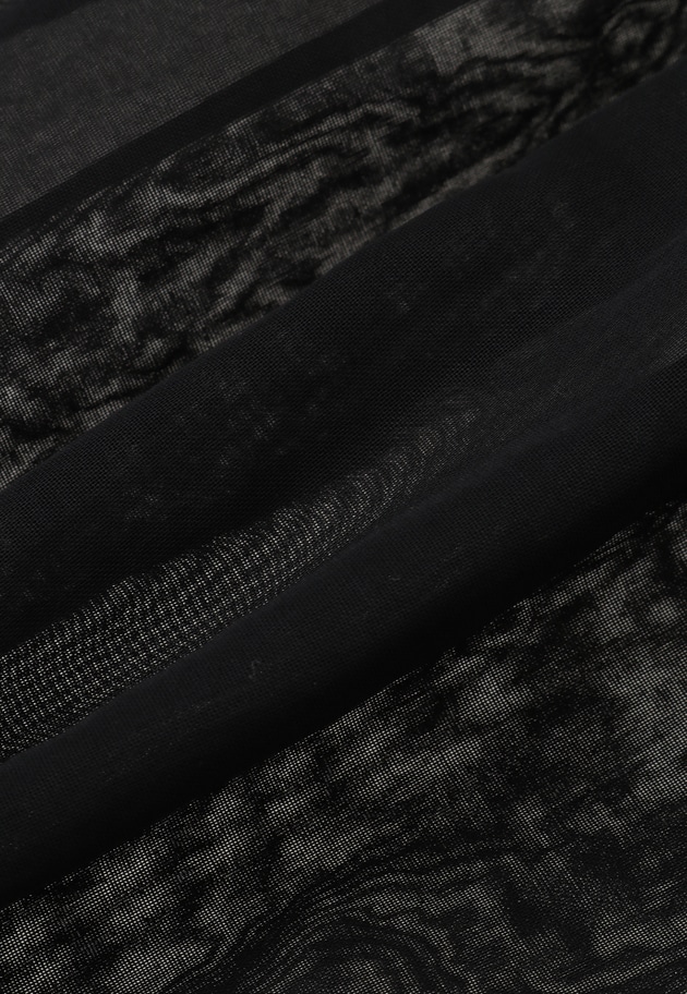 コットンオーガンジーブラウス 詳細画像 Black 12