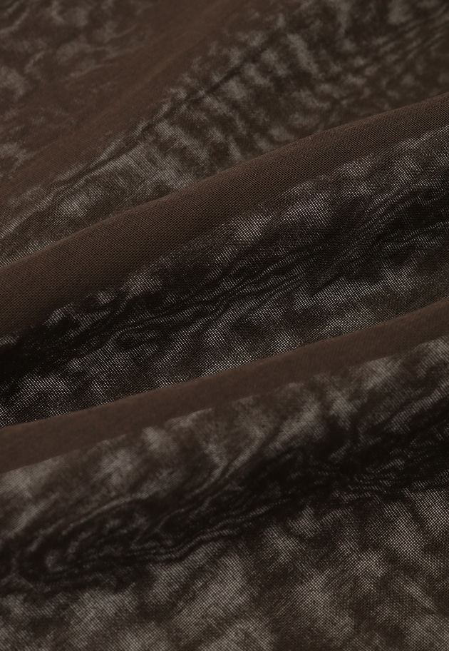 コットンオーガンジーブラウス 詳細画像 Brown 12