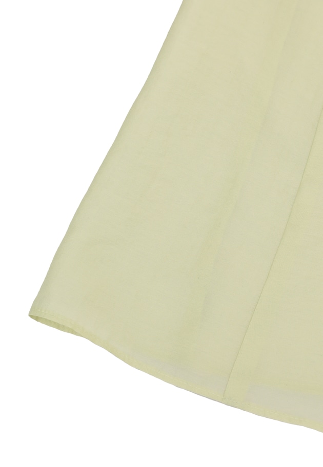 【WEB限定】シアーテンセルラッフルブラウス 詳細画像 Lime 16
