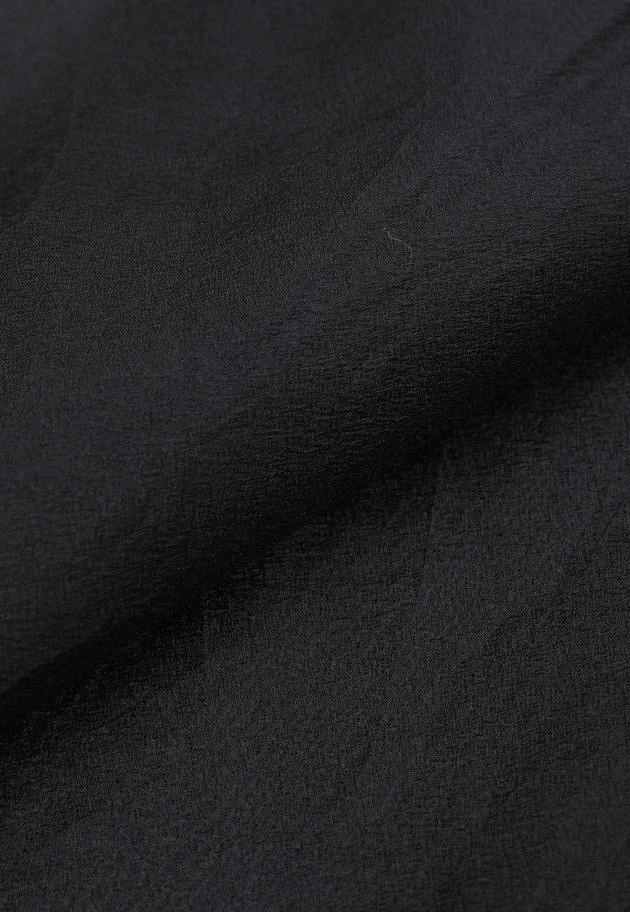 【WEB限定】ワッシャーサテンフリルスリーブブラウス 詳細画像 Black 12