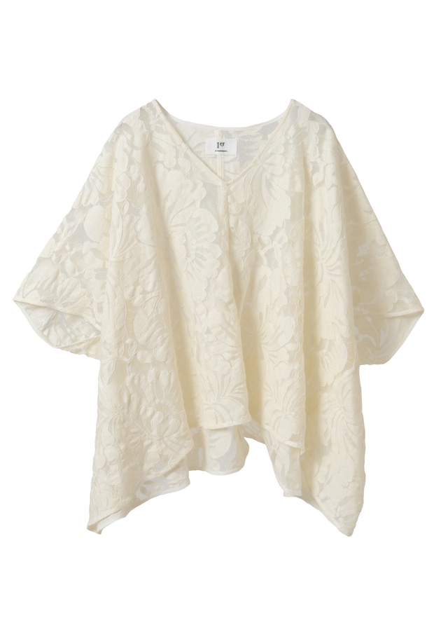 フラワーレースブラウス 詳細画像 Offwhite 11