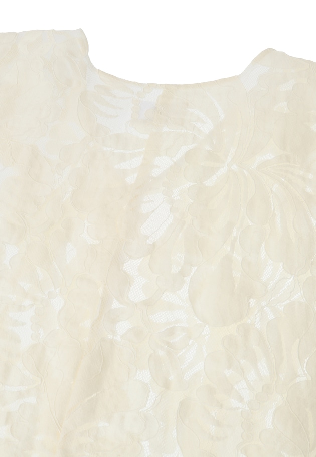フラワーレースブラウス 詳細画像 Offwhite 14