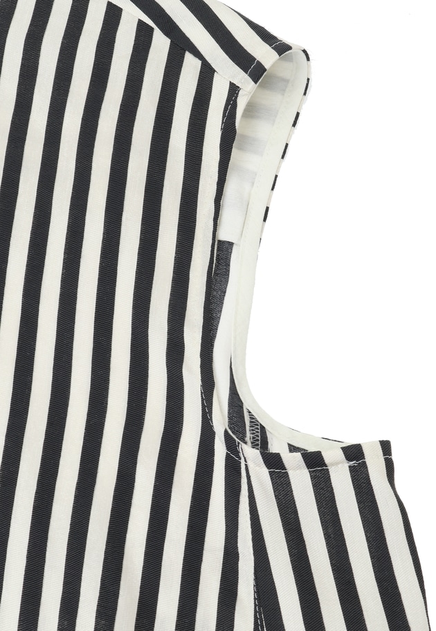 ビスコースストライプペプラムブラウス 詳細画像 Stripe 15