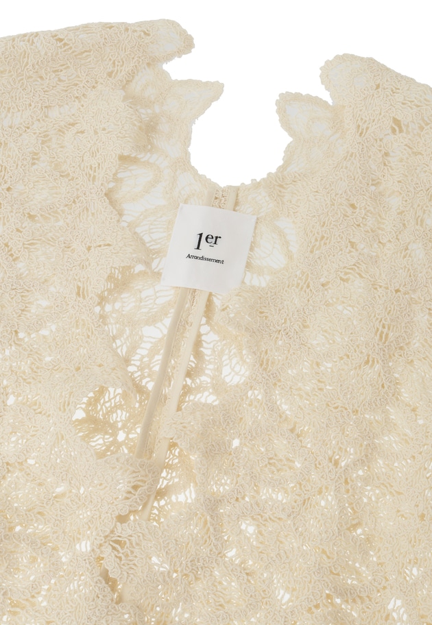 ラッセルレースジャケット 詳細画像 Beige 13