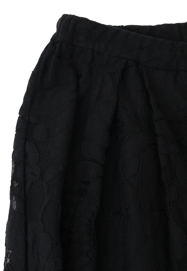 フラワーレースワイドパンツ 詳細画像 Black 13