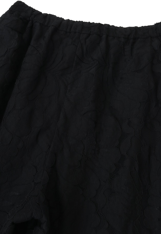 フラワーレースワイドパンツ 詳細画像 Black 15
