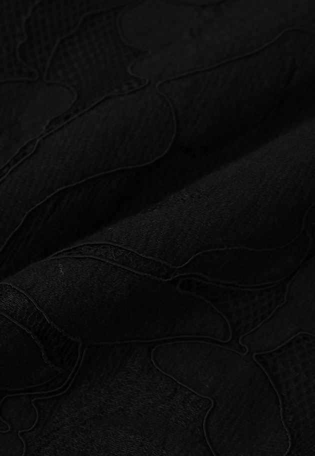 フラワーレースワイドパンツ 詳細画像 Black 17