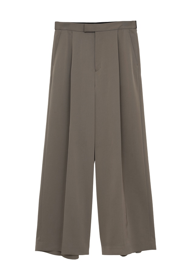 ワンタックストレートワイドパンツ 詳細画像 Mocha 11