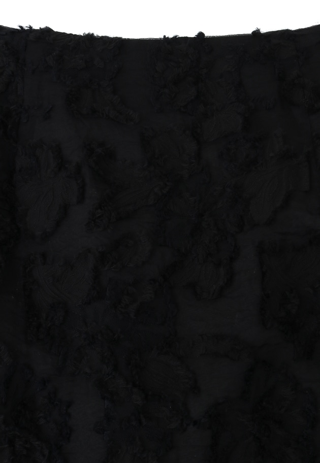 フラワージャガードスカート 詳細画像 Black 13