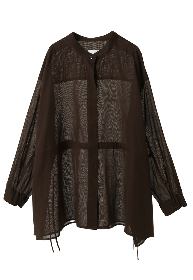 コットンオーガンジーブルゾン 詳細画像 Brown 11