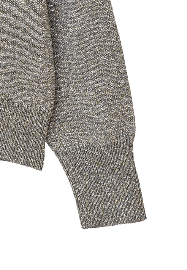 メタリックカーディガン 詳細画像 Gray 10