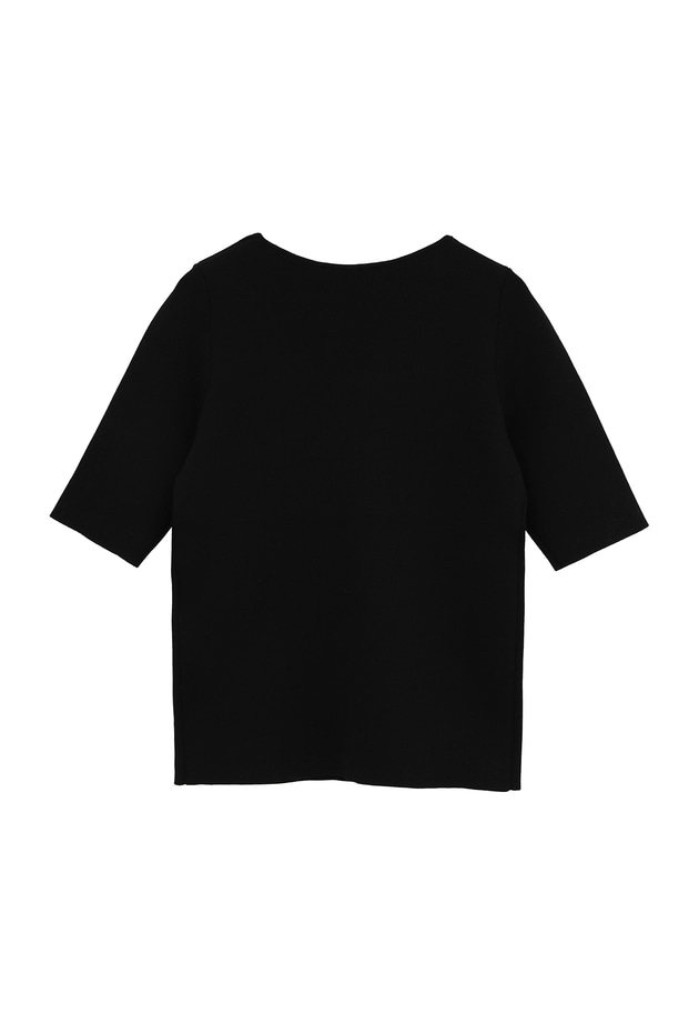 スムーススクエアネックプルオーバー 詳細画像 Black 12