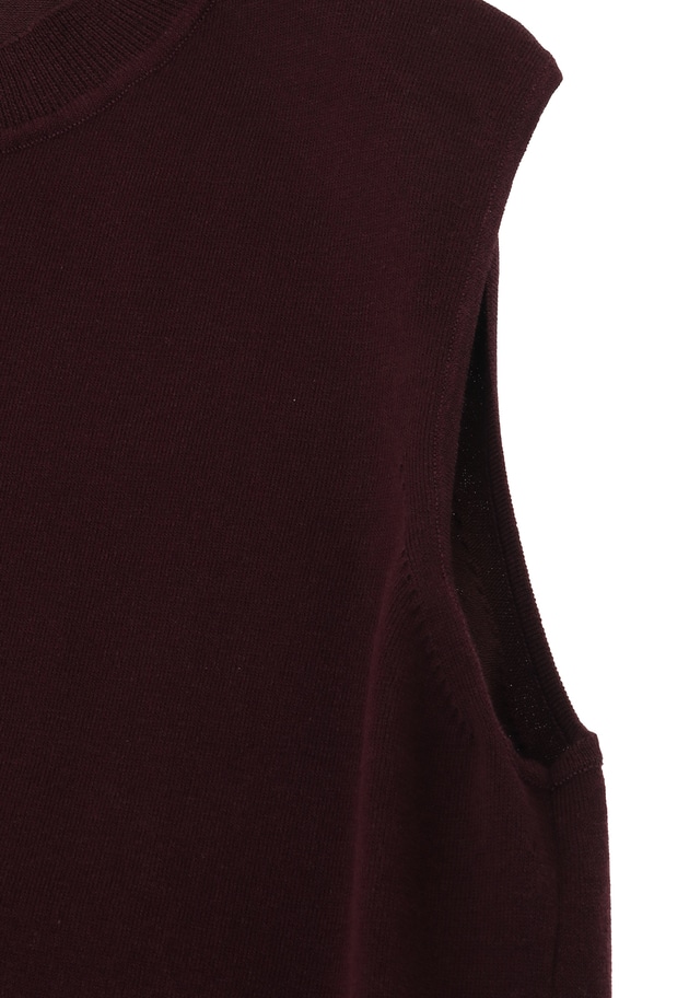 ボクシーニットタンク 詳細画像 Bordeaux 15