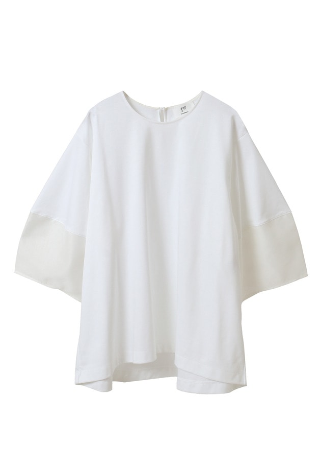 シアーコンビカットソー 詳細画像 Offwhite 9