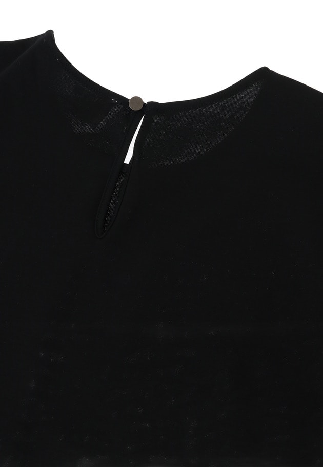 シアーコンビカットソー 詳細画像 Black 11