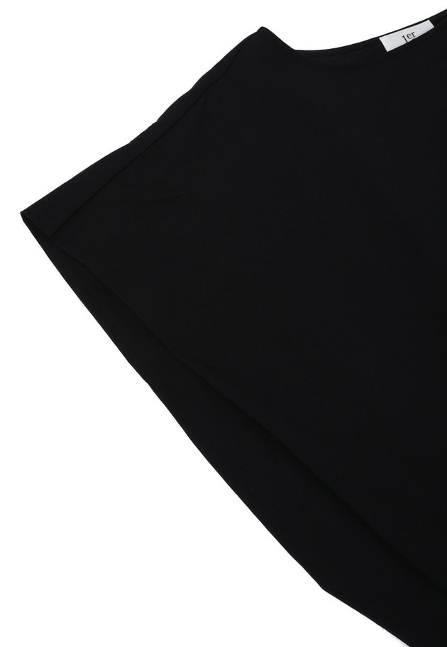 【リニューアル】プレミアム天竺ニュアンストップス 詳細画像 Black 15