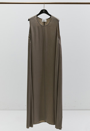 キュプラフィブリルフレアーワンピース