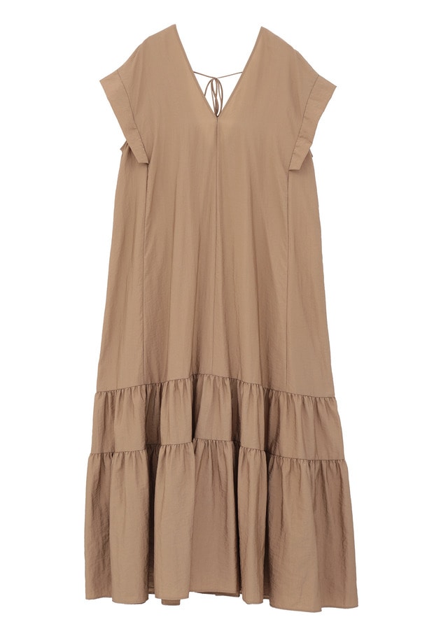 ナイロンクロスティアードワンピース 詳細画像 Camel 6