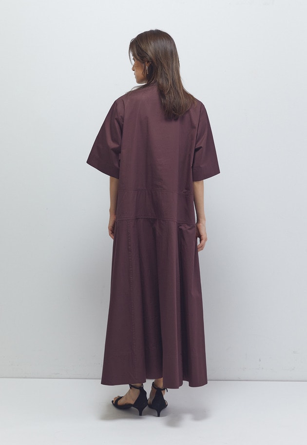 タイプライターワンピース 詳細画像 Bordeaux 2