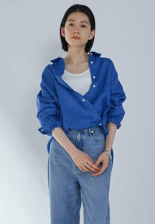 60リネンシャツ