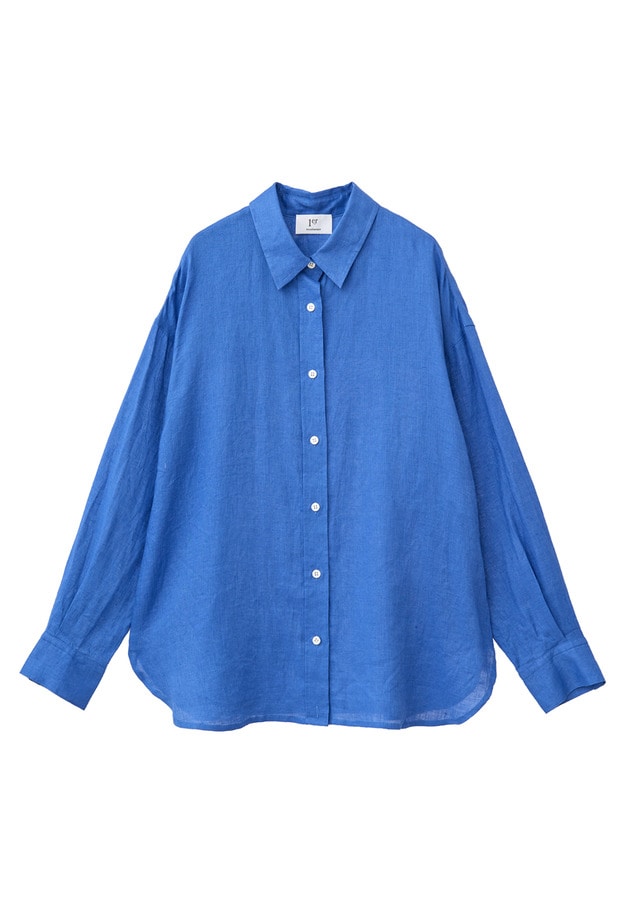 60リネンシャツ 詳細画像 Blue 9