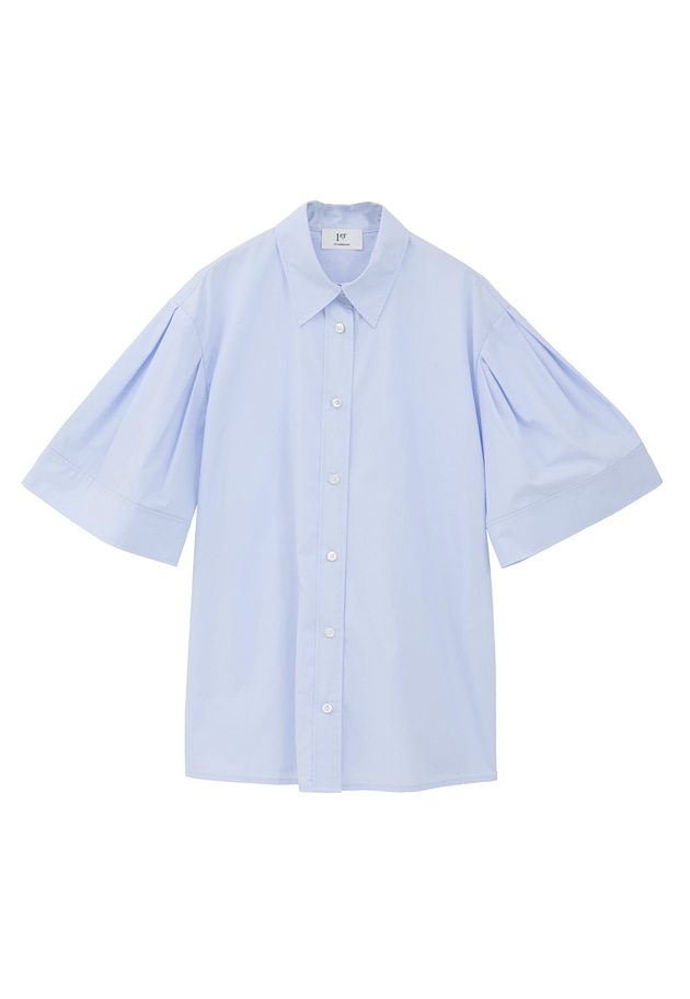 フォルムスリーブシャツ 詳細画像 Sax 11