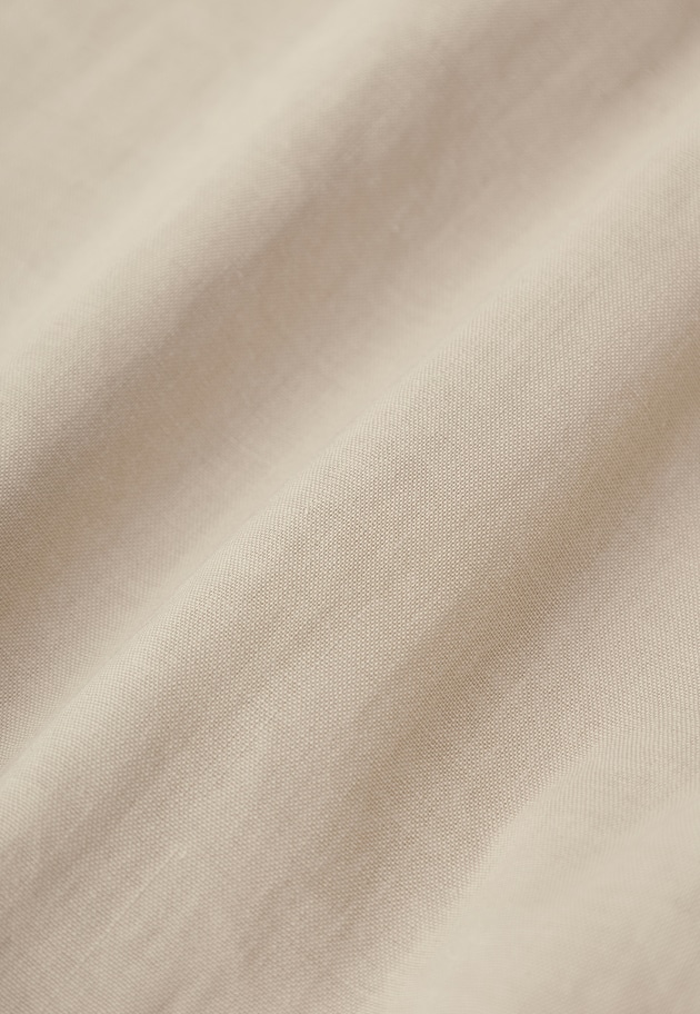 【富岡佳子×1er Arrondissement】ラミーコットンミニマルシャツ 詳細画像 Beige 12
